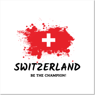 Fifa World Cup 2018 Switzerland Posters and Art